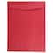 JAM Paper 9" x 12" Red Recycled Open End Envelopes, 25ct.